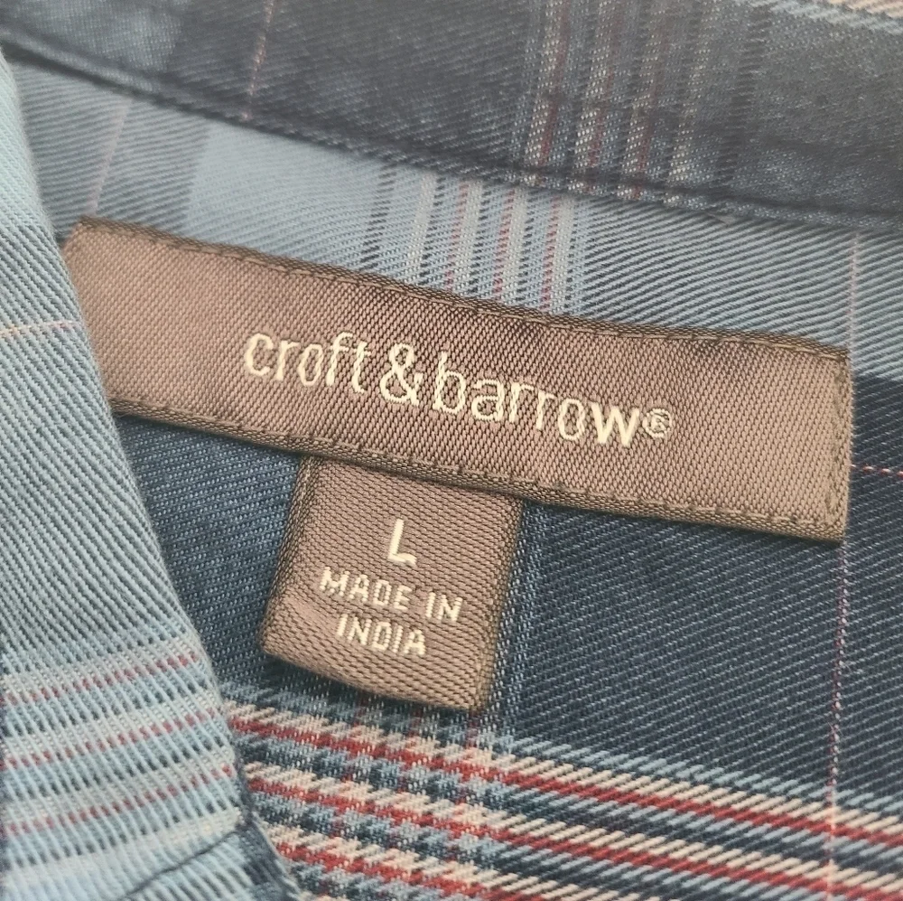 NWT Croft and  Barrow Men’s shirt sz.L